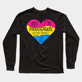 Saying Heart Pride Flag Lgbtq Long Sleeve T-Shirt